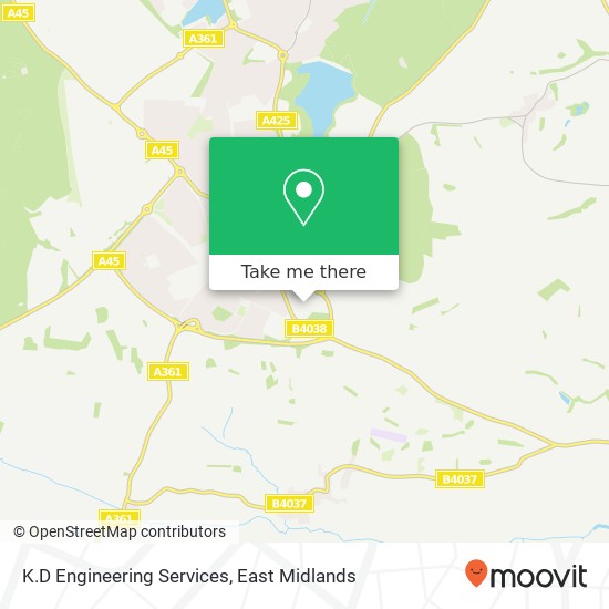 K.D Engineering Services map