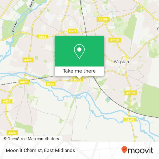 Moonlit Chemist map