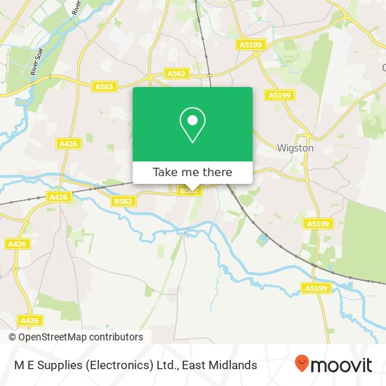 M E Supplies (Electronics) Ltd. map