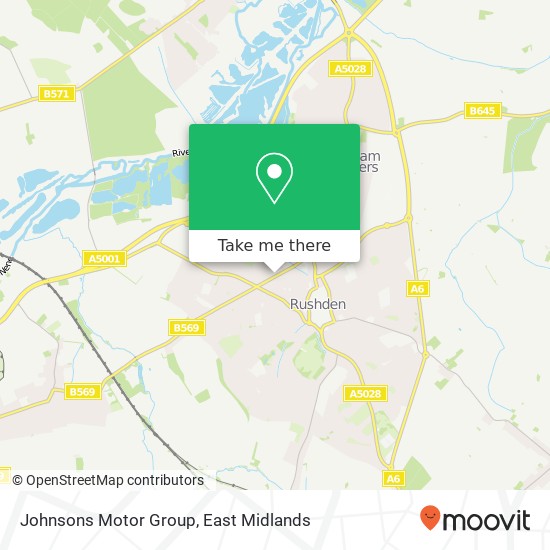 Johnsons Motor Group map