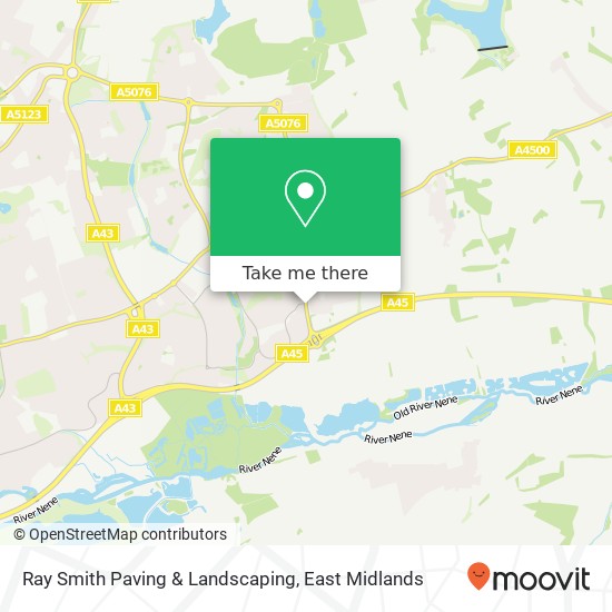 Ray Smith Paving & Landscaping map