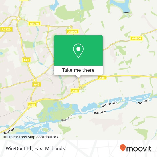 Win-Dor Ltd. map