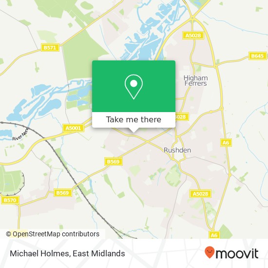 Michael Holmes map