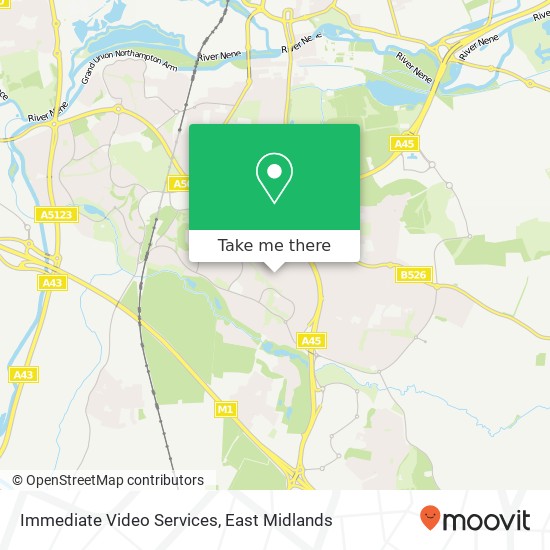 Immediate Video Services map