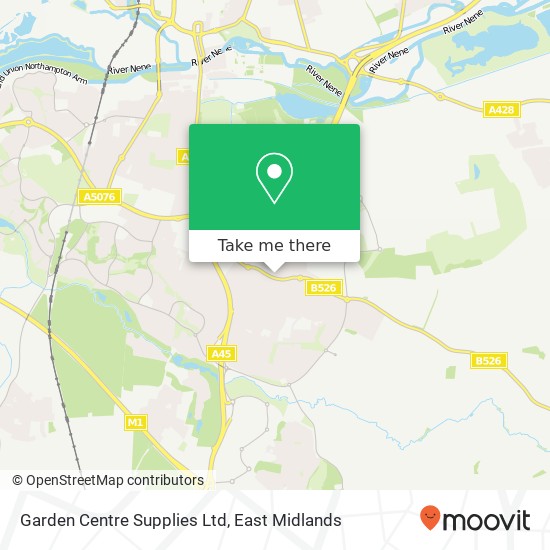 Garden Centre Supplies Ltd map