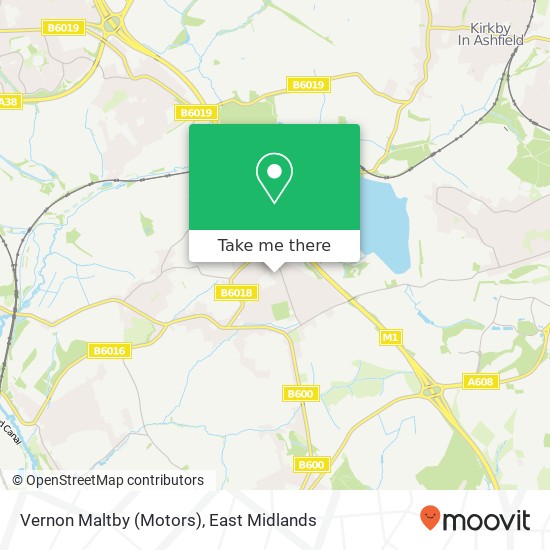 Vernon Maltby (Motors) map