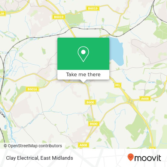 Clay Electrical map