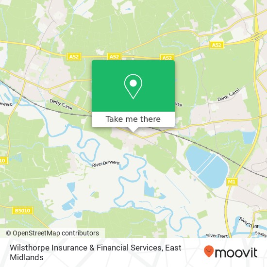 Wilsthorpe Insurance & Financial Services map