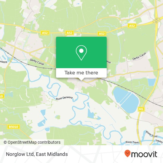 Norglow Ltd map