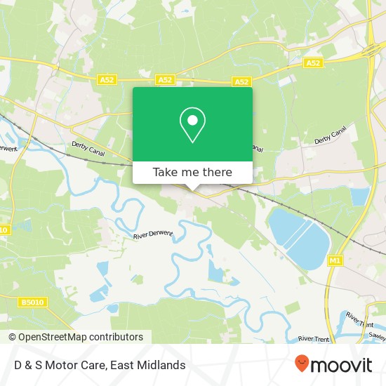 D & S Motor Care map
