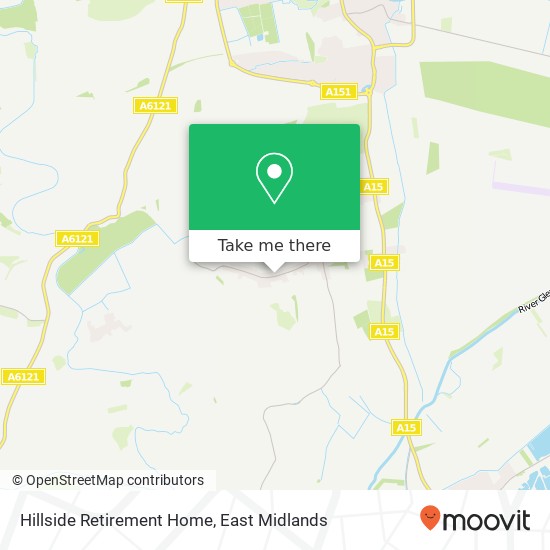 Hillside Retirement Home map