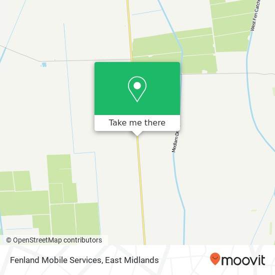 Fenland Mobile Services map
