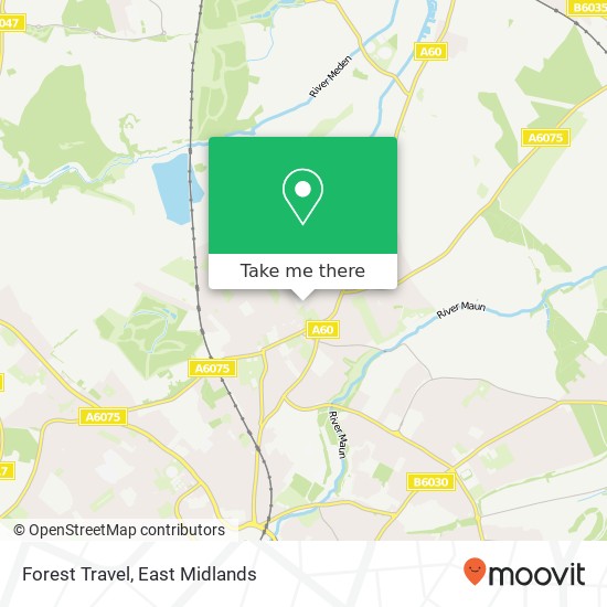 Forest Travel map