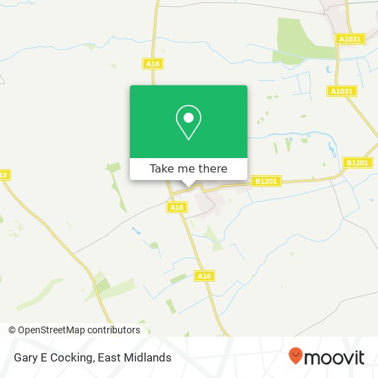 Gary E Cocking map