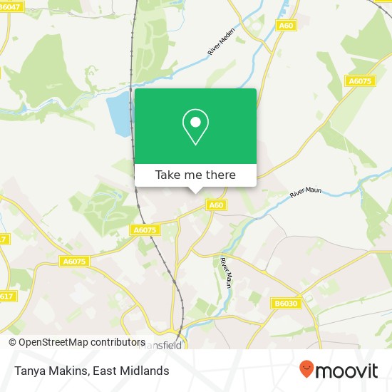 Tanya Makins map