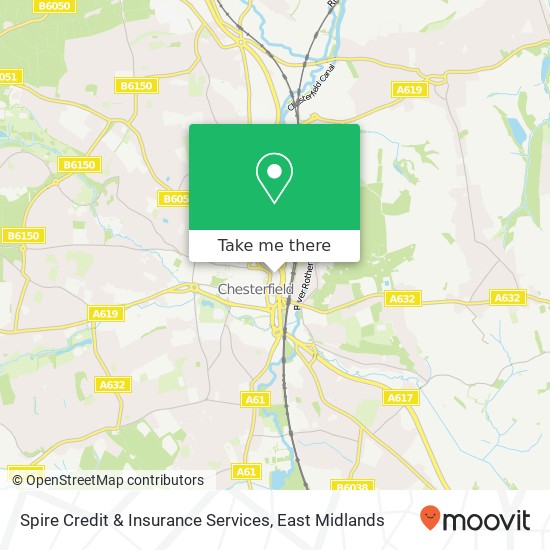Spire Credit & Insurance Services map