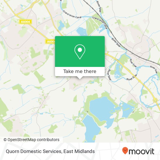 Quorn Domestic Services map