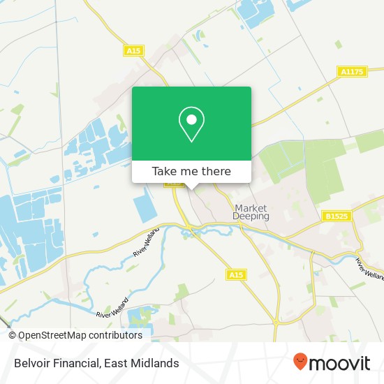 Belvoir Financial map