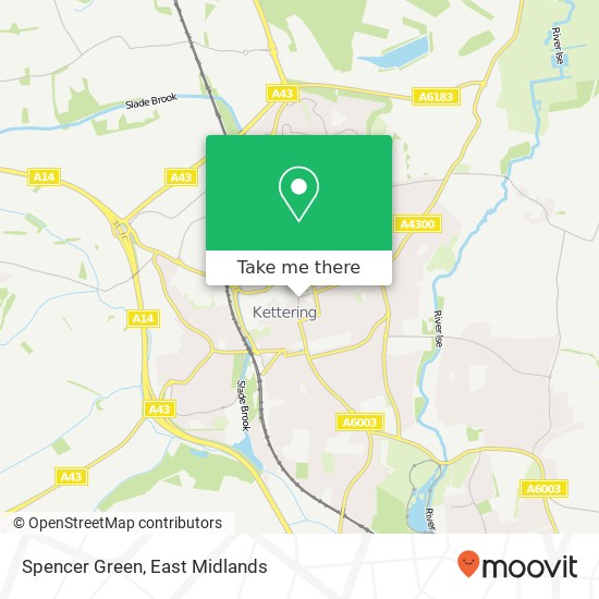 Spencer Green map