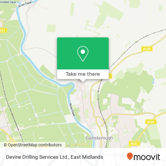 Devine Drilling Services Ltd. map