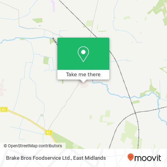 Brake Bros Foodservice Ltd. map
