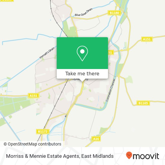 Morriss & Mennie Estate Agents map