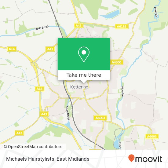 Michaels Hairstylists map