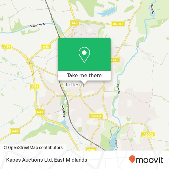 Kapes Auction's Ltd map