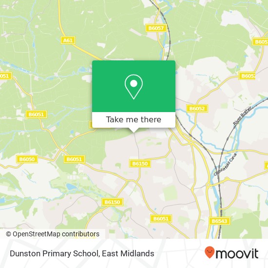 Dunston Primary School map