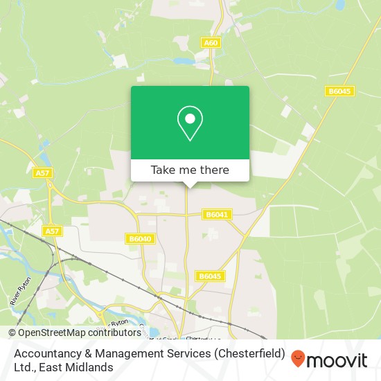 Accountancy & Management Services (Chesterfield) Ltd. map