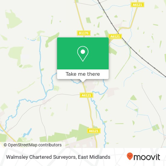 Walmsley Chartered Surveyors map