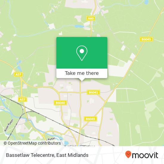 Bassetlaw Telecentre map