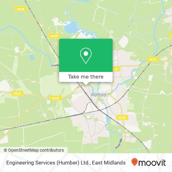 Engineering Services (Humber) Ltd. map