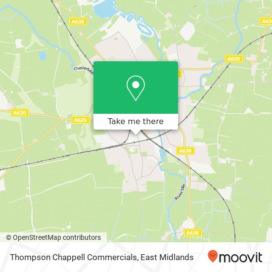 Thompson Chappell Commercials map