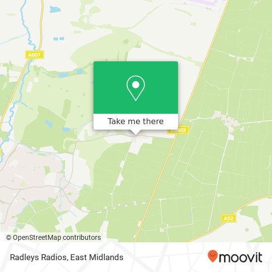 Radleys Radios map