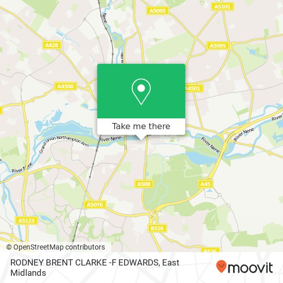RODNEY BRENT CLARKE -F EDWARDS map