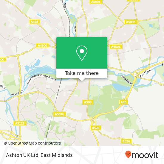 Ashton UK Ltd map