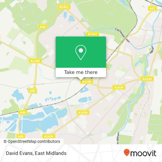 David Evans map