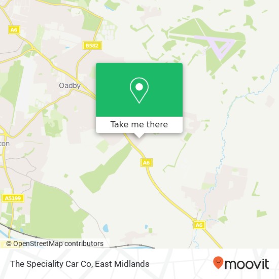 The Speciality Car Co map
