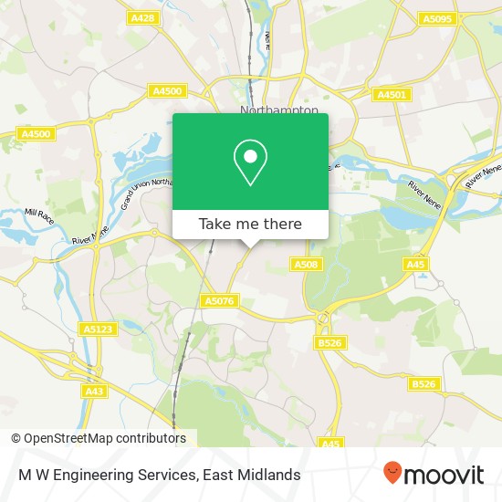 M W Engineering Services map