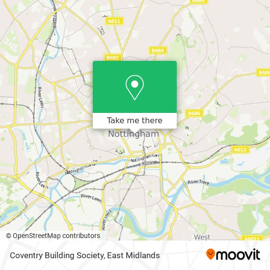 Coventry Building Society map