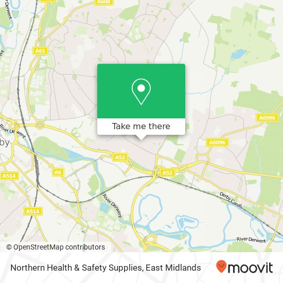Northern Health & Safety Supplies map