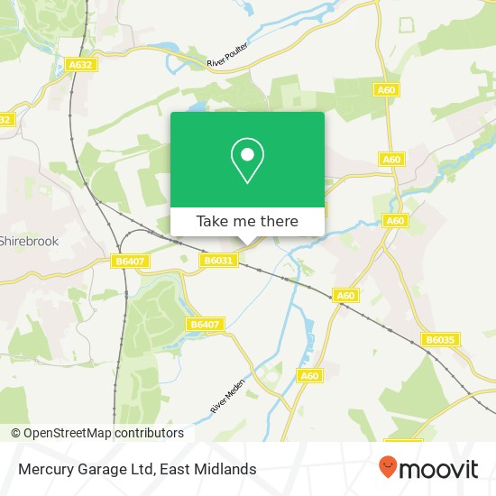 Mercury Garage Ltd map