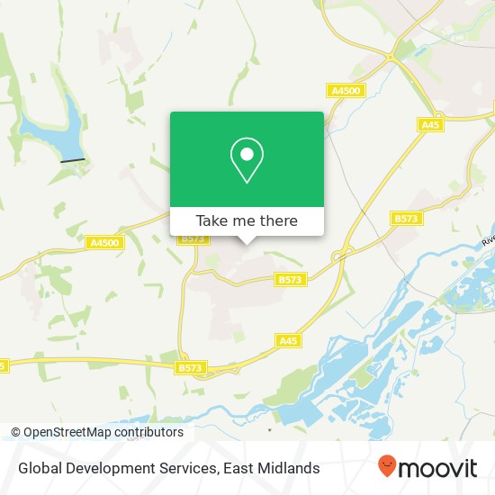Global Development Services map