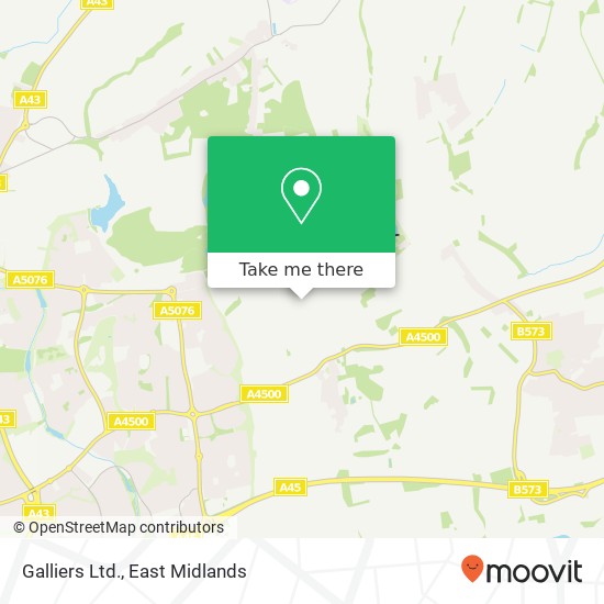Galliers Ltd. map