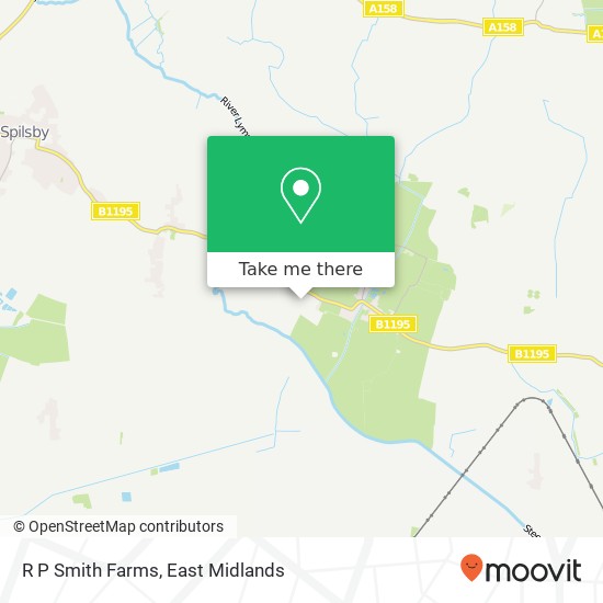 R P Smith Farms map