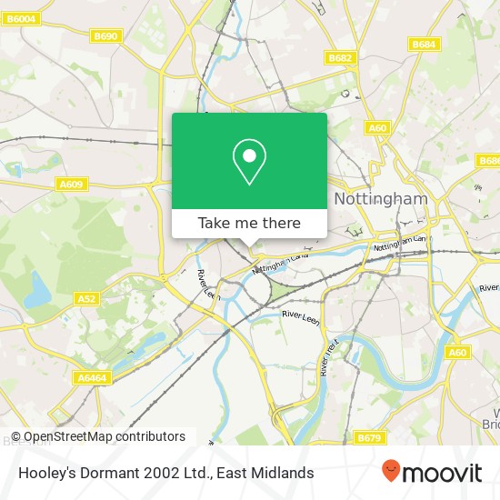 Hooley's Dormant 2002 Ltd. map