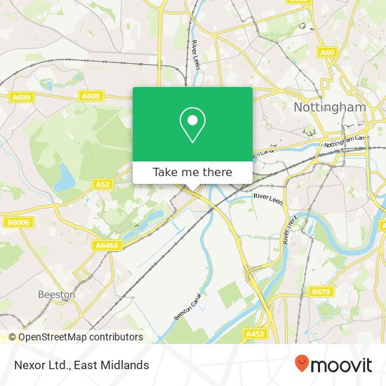 Nexor Ltd. map