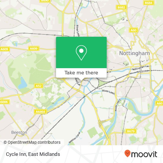 Cycle Inn map