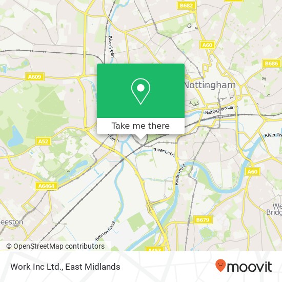Work Inc Ltd. map
